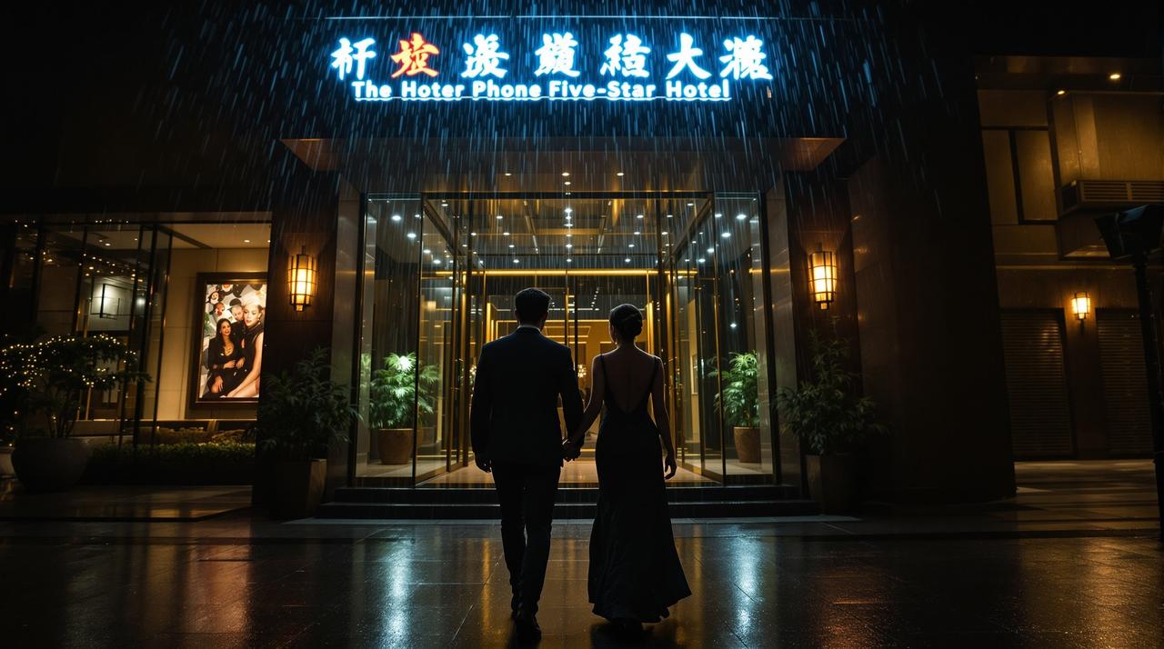 顶流男星深夜与神秘女子出入酒店，疑似恋情曝光